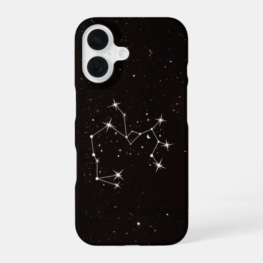 Coque iPhone 16 Boîtier iPhone 16 Constellation du Sagittaire – Ce (Verso)