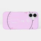 Coque iPhone 16 boîtier iphone 16 fleur dans une bouteille (Verso Horizontal)