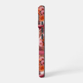 Coque iPhone 16 Boîtier iPhone 16 Fleurs Orange Luxe (Côté gauche)