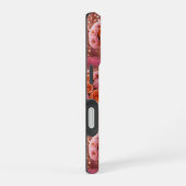 Coque iPhone 16 Boîtier iPhone 16 Fleurs Orange Luxe (Côté droit)