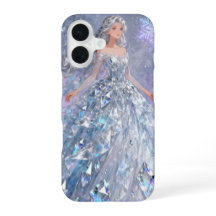 Boîtier iPhone 16 Princesse des Glaces – Reine Mag