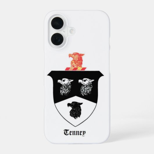 Coque iPhone 16 Boîtier iPhone 16 - Tenney Crest (Verso)