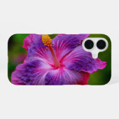 Coque iPhone 16 Boîtier iPhone 7 Tough Case Mate Fleur d'Hibiscus (Verso Horizontal)