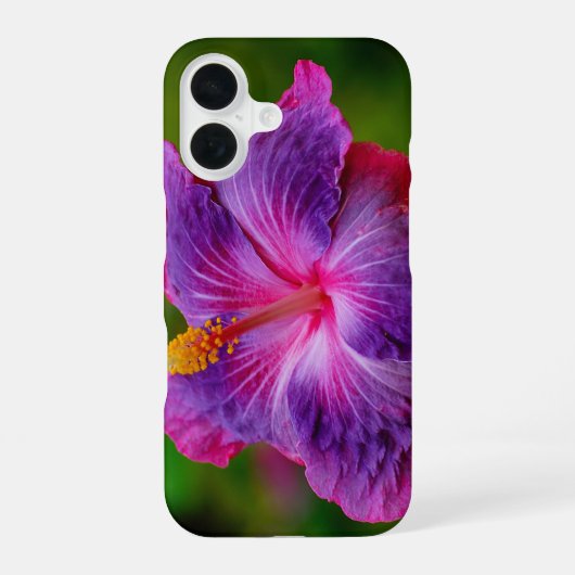Coque iPhone 16 Boîtier iPhone 7 Tough Case Mate Fleur d'Hibiscus (Verso)