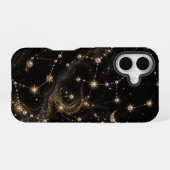 Coque iPhone 16 Boîtier iphone constellation de perles (Verso Horizontal)