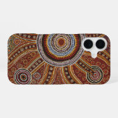 Coque iPhone 16 Boîtier iPhone / iPad ART ABORIGENE (Verso Horizontal)
