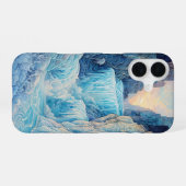 Coque iPhone 16 Boîtier iPhone / iPad Cascade gelée (Verso Horizontal)