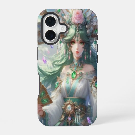 Coque iPhone 16 Boîtier Iphone/Ipod Jade Anima (Verso)