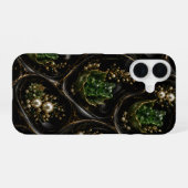 Coque iPhone 16 Boîtier iphone ours gummies émeraude (Verso Horizontal)