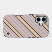 Coque iPhone 16 Boîtier Iphone Rayure verticale jaune HAMbWG (Verso Horizontal)