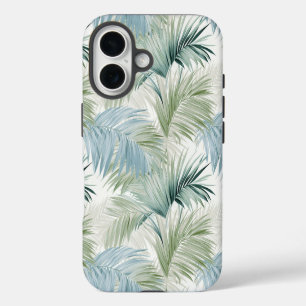 Coque iPhone 16 Boîtier robuste Apple iPhone 16 aux feuilles de pa