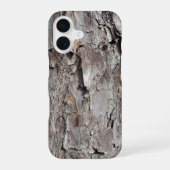 Coque iPhone 16 Boîtier téléphonique à écorce d'arbre (Verso)