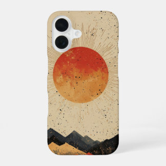 Coque iPhone 16 Boîtier téléphonique de lignes Sol en hausse