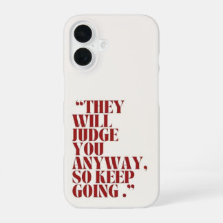 Coque iPhone 16 Boîtier téléphonique Décontracté motivant