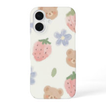 Boîtier téléphonique pour Iphone Swewbear Strawbea