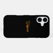 Coque iPhone 16 Boîtiers iPhone 16 Halloween drôles et effrayants (Verso Horizontal)