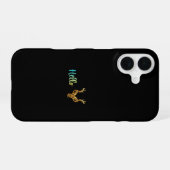 Coque iPhone 16 Bonjour Cerf (Verso Horizontal)