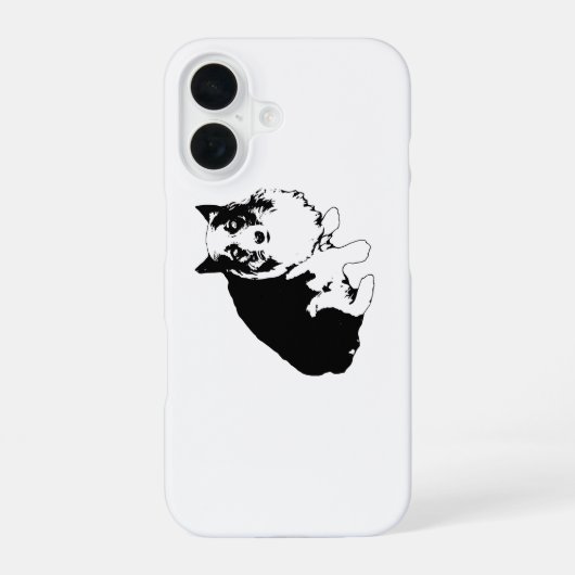 Coque iPhone 16 Bord net Corgi (Verso)