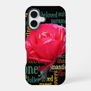Coque iPhone 16 Bouquet d'Amour : Une Expression Sincère