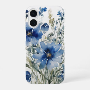 Coque iPhone 16 Bouquet de fleurs aquarelle élégante