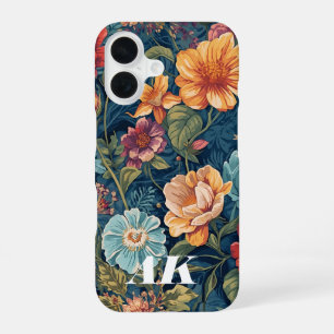 Coque iPhone 16 Bouquet de jardin anglais – Impression d'art mural