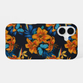 Coque iPhone 16 Bouquet tropical (Verso Horizontal)