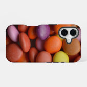 Coque iPhone 16 Boutons de bonbons (Verso Horizontal)