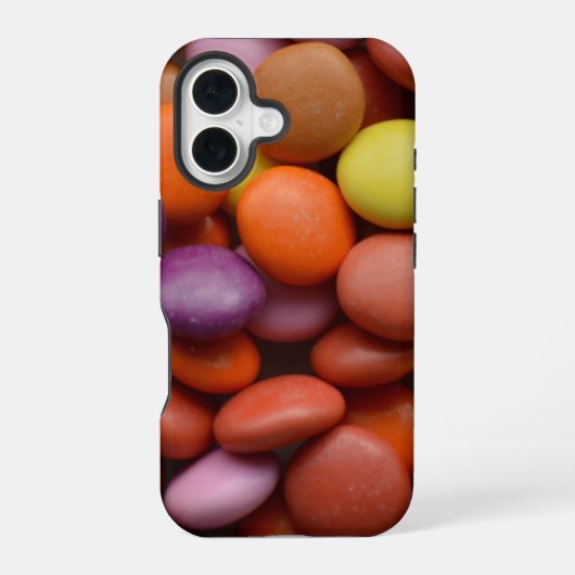 Coque iPhone 16 Boutons de bonbons (Verso)