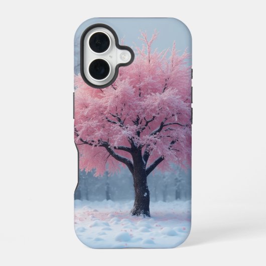 Coque iPhone 16 boutons de fleurs (Verso)