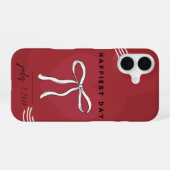 Coque iPhone 16 Bow to Your Style – Comic Burst (Verso Horizontal)