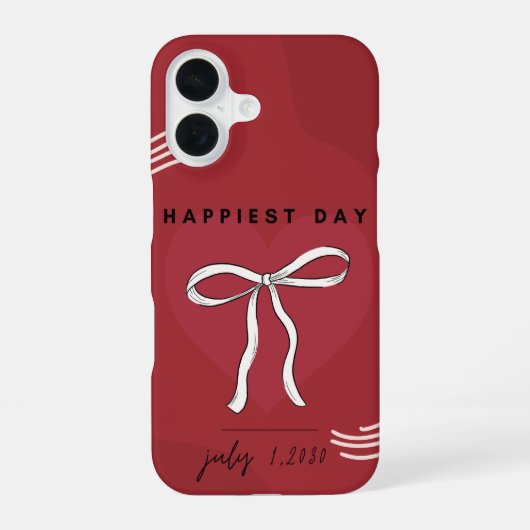 Coque iPhone 16 Bow to Your Style – Comic Burst (Verso)