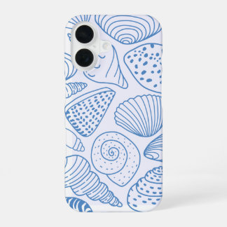 Coque iPhone 16 Brise côtière - Blue Beach Light iPhone Shell 16