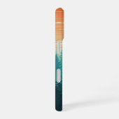 Coque iPhone 16 Brume Rétro des Pins (Côté droit)