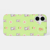 Coque iPhone 16 Bunny Bloom Délice (Verso Horizontal)