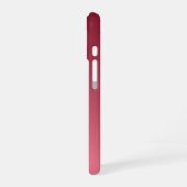 Coque iPhone 16 Burgundy Fade (Côté gauche)