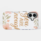 Coque iPhone 16 Ça suffit (Verso Horizontal)
