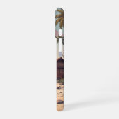 Coque iPhone 16 Cabine de téléphone Tropical Beach Sunset - Palm T (Côté gauche)