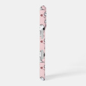 Coque iPhone 16 cacahuètes | Coeurs de snoopy (Côté droit)