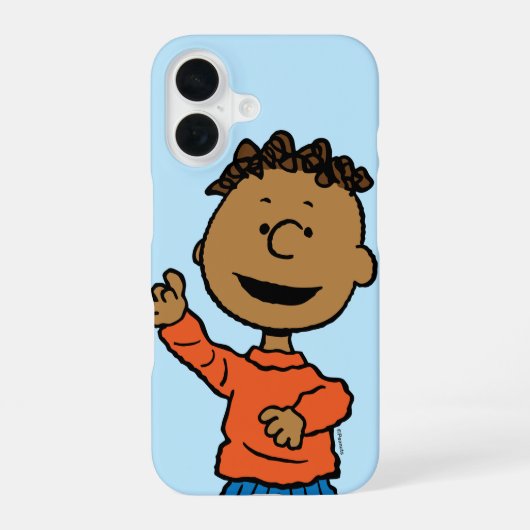 Coque iPhone 16 cacahuètes | Franklin (Verso)