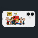 Coque iPhone 16 cacahuètes | Le bonheur est d'être l'un des gangs<br><div class="desc">Le bonheur fait en effet partie du gang des cacahuètes,  comme le montre la bande dessinée bien-aimée et ses diverses adaptations. Les personnages Peanuts,  malgré leurs défauts et leurs luttes,  trouvent de la joie dans leurs amitiés étroites et leurs expériences partagées.</div>