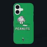 Coque iPhone 16 cacahuètes | Pepperment Patty Thoughts<br><div class="desc">Découvrez ce design amusant de cacahuètes avec Pepperment Patty.</div>