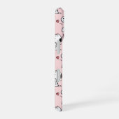 Coque iPhone 16 Cachou | Cœurs de Snoopy (Côté droit)