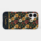 Coque iPhone 16 Cadeau de Mère Classique Nom de Rose (Verso Horizontal)