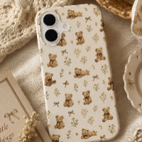 Cadeau d'ours en peluche Coquette Cottagecore avec