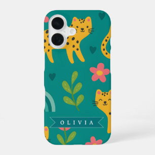 Coque iPhone 16 Cadeau Personnalisé Coloré et Amusant avec Motif L