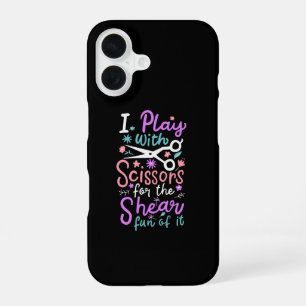 Coque iPhone 16 Cadeau pour coiffeur Coiffeuse