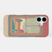 Coque iPhone 16 Cadre de Fenêtre Rétro (Verso Horizontal)