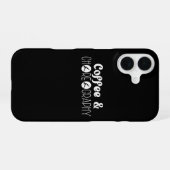 Coque iPhone 16 Café & Chorégraphie Chorégraphe Danseuse Professeu (Verso Horizontal)