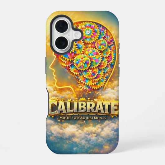Coque iPhone 16 CalibrateMind (Verso)