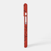 Coque iPhone 16 Calligraphie traditionnelle de Noël - Deck the Hal (Côté gauche)